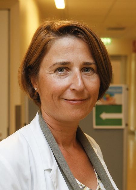 Expertin Vicky Kuffer berät Krebspatienten.