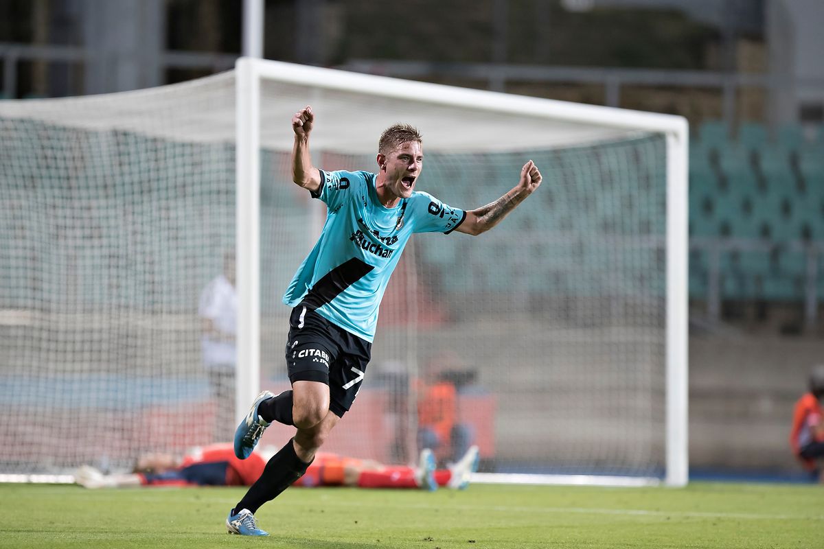 David Turpel marcou o primeiro golo do F91 Dudelange.