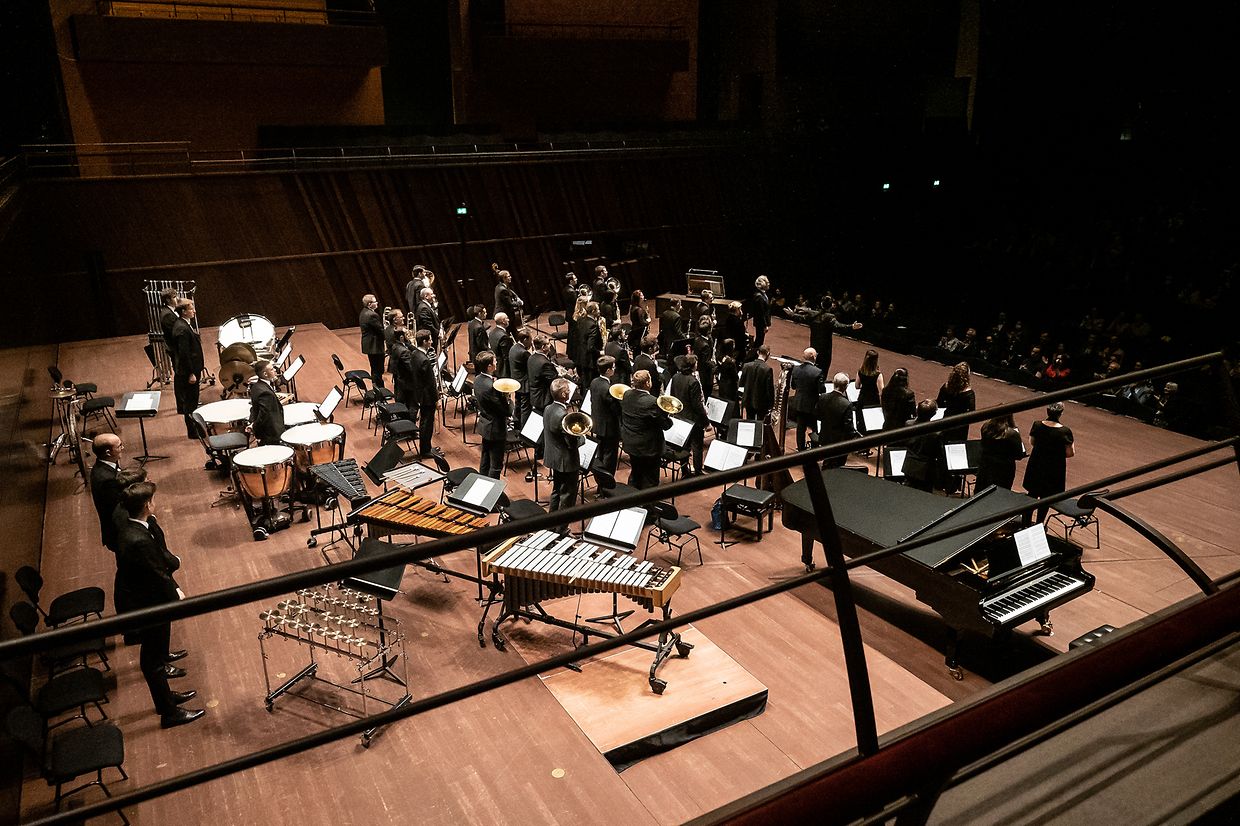 Luxembourg Wind Orchestra - LWO - "Hope" - Luxembourg - Ville - Philharmonie - 12/03/2022 - photo: claude piscitelliLuxembourg Wind Orchestra - LWO - "Hope" - Luxembourg - Ville - Philharmonie - 12/03/2022 - photo: claude piscitelli
Luxembourg Wind Orchestra
Philippe Noesen direction
Zala Kravos piano
Maurice Clement orgue