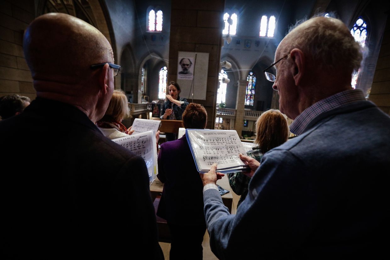 Messe für Leideleng Saint - Corneille (Leideleng) und Lëtzebuerg Notre - Dame (Luxemburg Gaasperech - Hollerech)