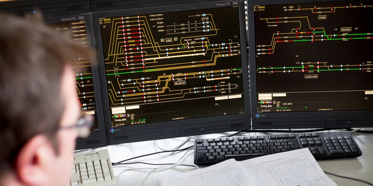Ein ausgeklügeltes Leitsystem soll den Zugverkehr in Luxemburg absichern.