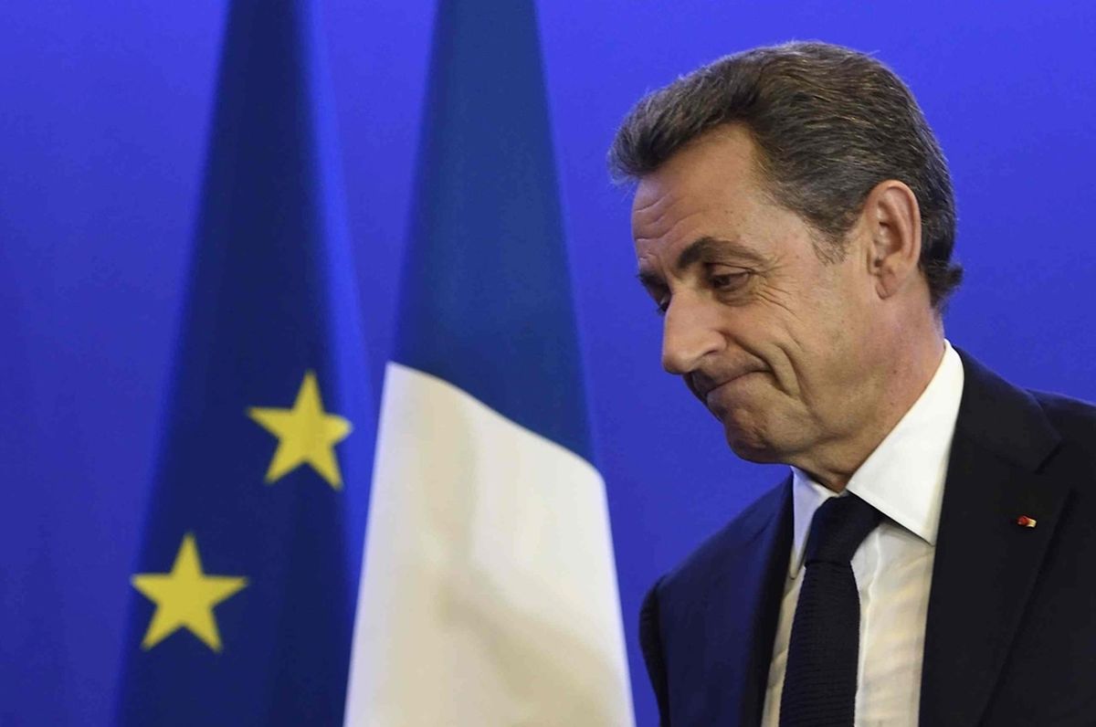 Nicolas Sarkozy und seine UMP landeten vor den Sozialisten auf Platz zwei.