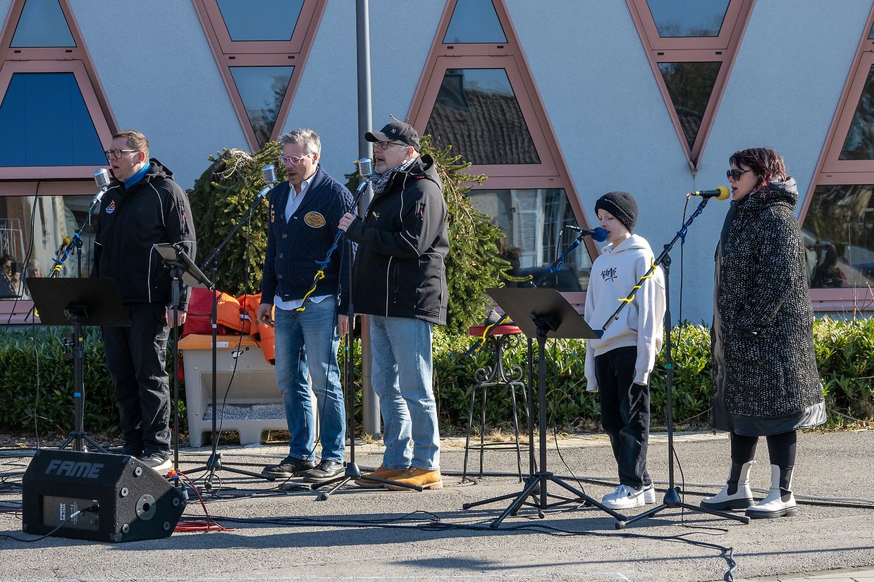 Solidaritéit mat der Ukraine - Entente Sanem - Sanem -  - 06/03/2022 - photo: claude piscitelli
