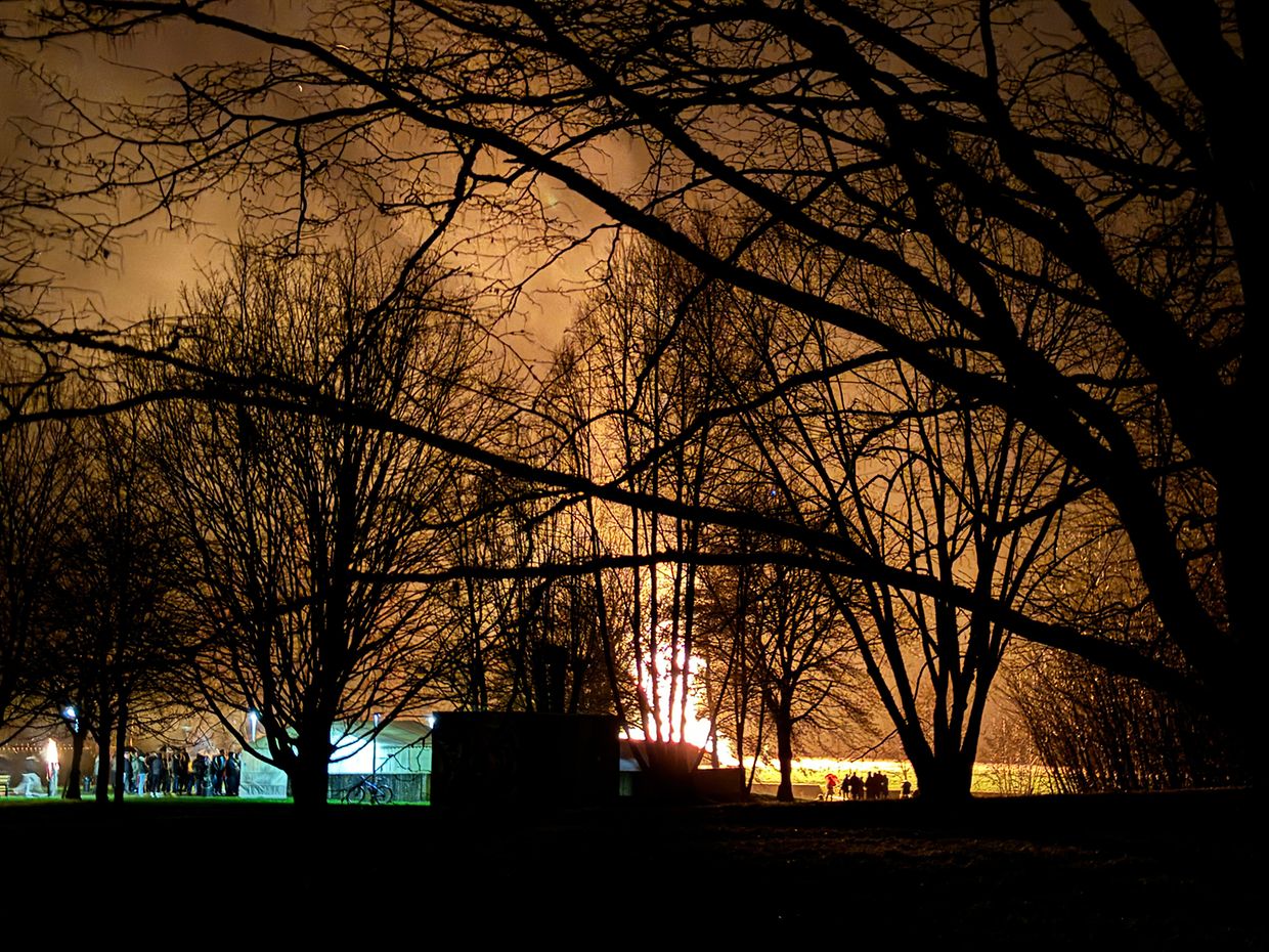 Buergbrennen Eechternoach 2024 / Foto: Viktor WITTAL