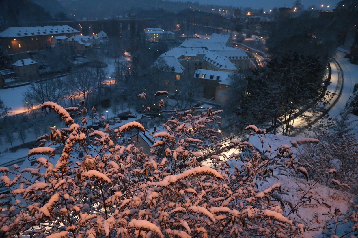 Lokales, Luxemburg, Winter, Schnee, Glätte, Glatteis, Kälte, Illustration, Schneefotos, musée,    photo Anouk Antony