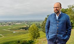 Prinz Robert von Luxemburg auf seinem Weingut Château Quintus - Foto: Serge Waldbillig