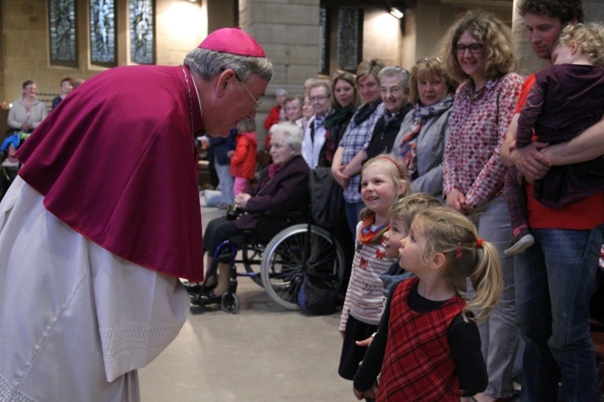 Messe für das Dekanat Clef mit den Pfarrverbände "Clief", "Ëlwen-Wäiswampech" und "Wëntger". 