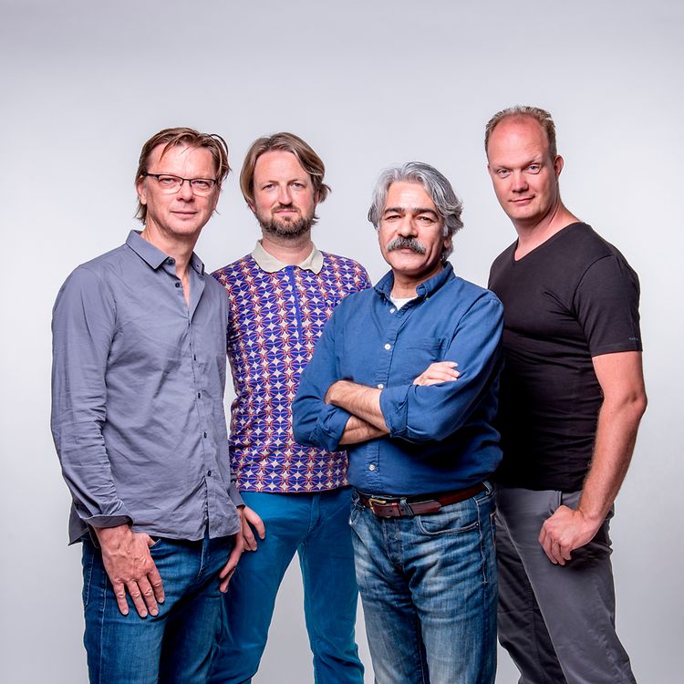 27 april 2017. Rembrandt frerichs Trio with Kayhan Kalhor. Photo: Allard Willemse