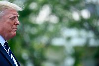 US-Präsident Donald Trump streitet die Existenz eines CIA-Netzwerks in Iran ab.