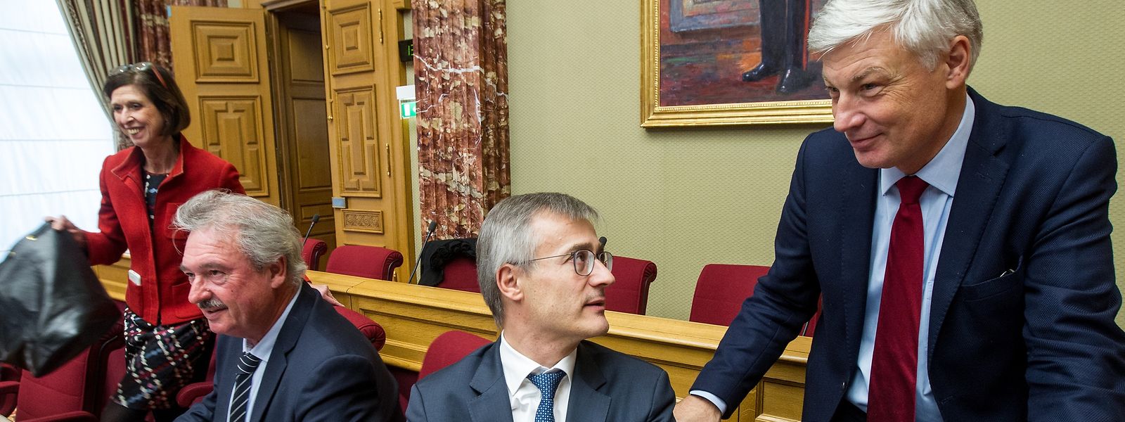 Selon le sondage, Felix Braz des Verts et Claude Wiseler du CSV pourraient devenir collègues au sein du gouvernement lors des prochaines élections le 14 octobre 2018.