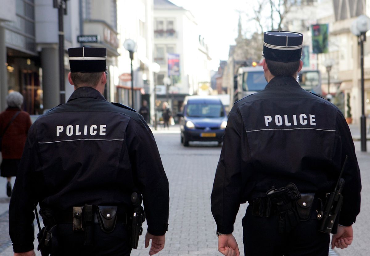 17.3. Police de Proximite / Polizei / Fusspatrouillen / Luxemburg Stadt Foto: Guy Jallay