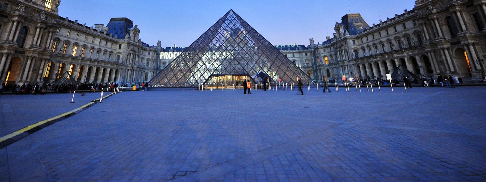 Die Pyramide für den Louvre in Paris ist das bekannteste Projekt von I. M. Pei.