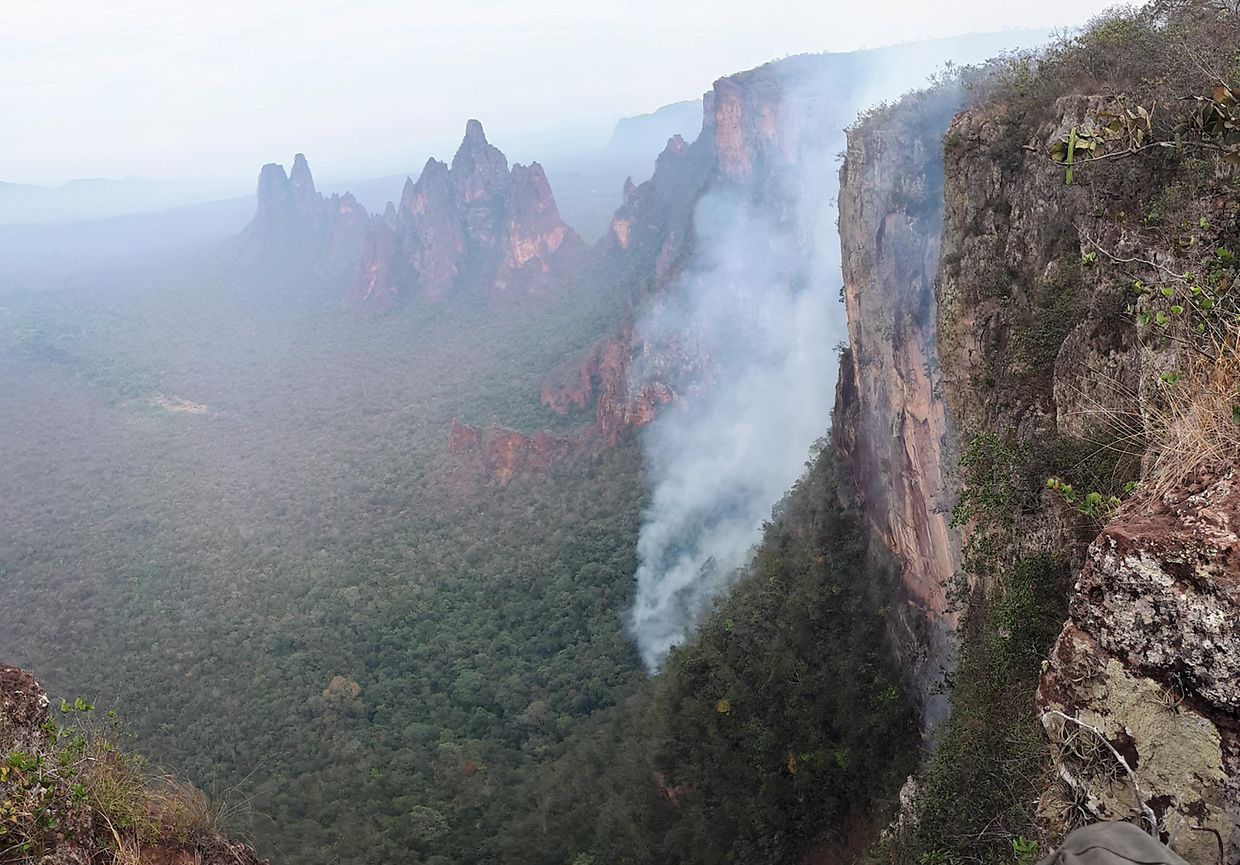 Seit Wochen wüten Tausende Feuer im Amazonasgebiet und den angrenzenden Steppengebieten.