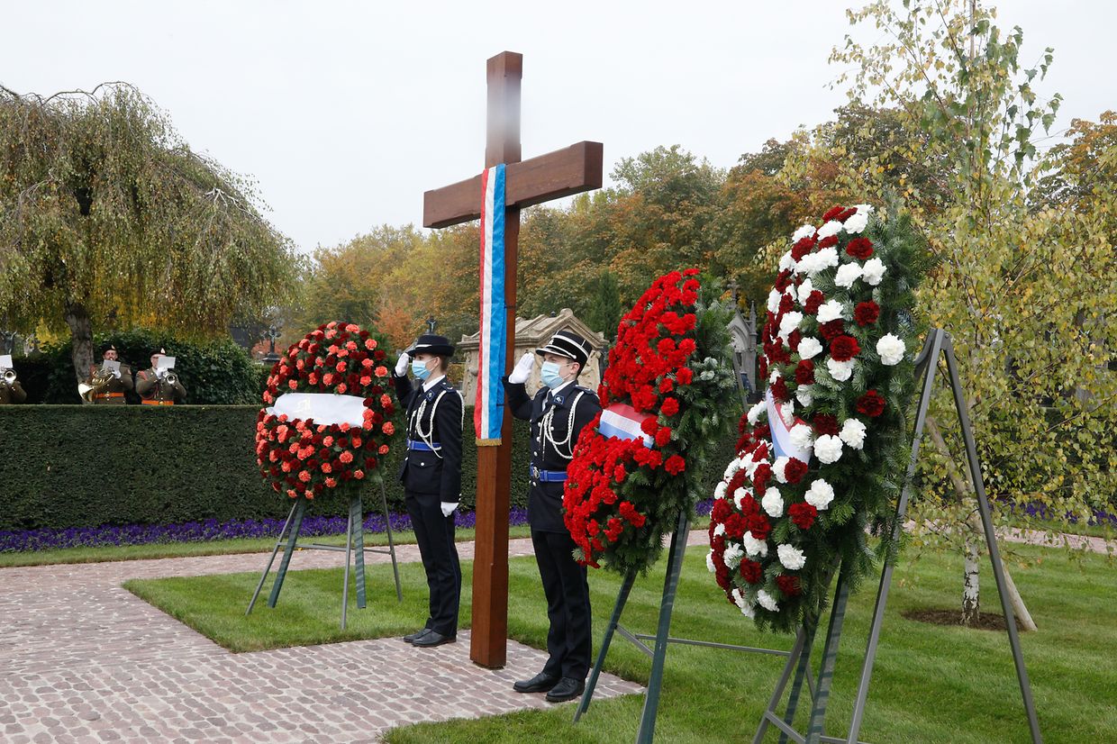 Die Gedenkfeier am Hinzerter Kreuz