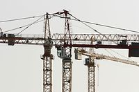 Baustelle, Baukran, Kran, Wirtschaft, Foto: Serge Waldbillig