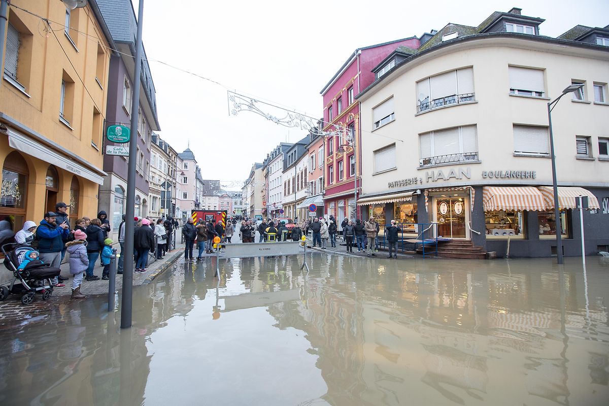 Remich am Sonntagnachmittag.