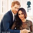 HANDOUT - Undatiert: Das von der Royal Mail zur Verfügung gestellten Foto zeigt eine Sonderbriefmarke, mit den offiziellen Verlobungsfoto von Prinz Harry und Meghan Markle, die anlässlich der Royalen Hochzeit am 19. Mai 2018 herausgegeben werden. Die Fotos wurden vom  Fotografen Alexi Lubomirski im Dezember 2017 im Frogmore House gemacht. Ein Kleinbogen mit vier Briefmarken kann ab dem 15.05.2018 unter www.royalmail.com/royalwedding2018 vorbestellt und ab dem 19. Mai in den 7000 britischen Postfilialen erworben werden. Foto: Alexi Lubomirski/Royal Mail/dpa - ACHTUNG: Nur zur redaktionellen Verwendung im Zusammenhang mit der aktuellen Berichterstattung und nur mit vollständiger Nennung des vorstehenden Credits +++ dpa-Bildfunk +++