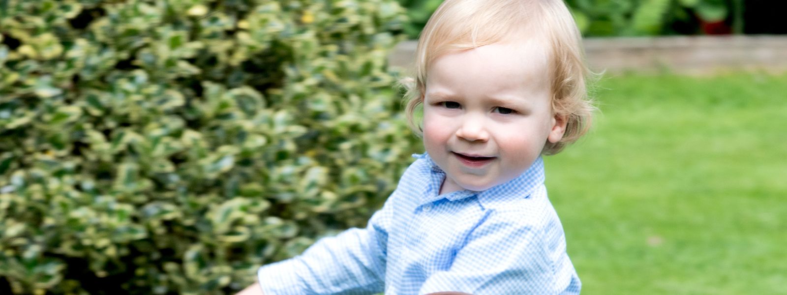 Eines der seltenen Fotos von Prinz Liam.