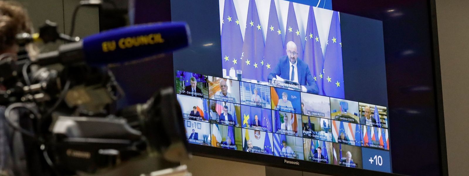 Vertreter aller EU-Mitgliedstaaten kamen am Mittwoch zu einem Videogipfel zusammen.