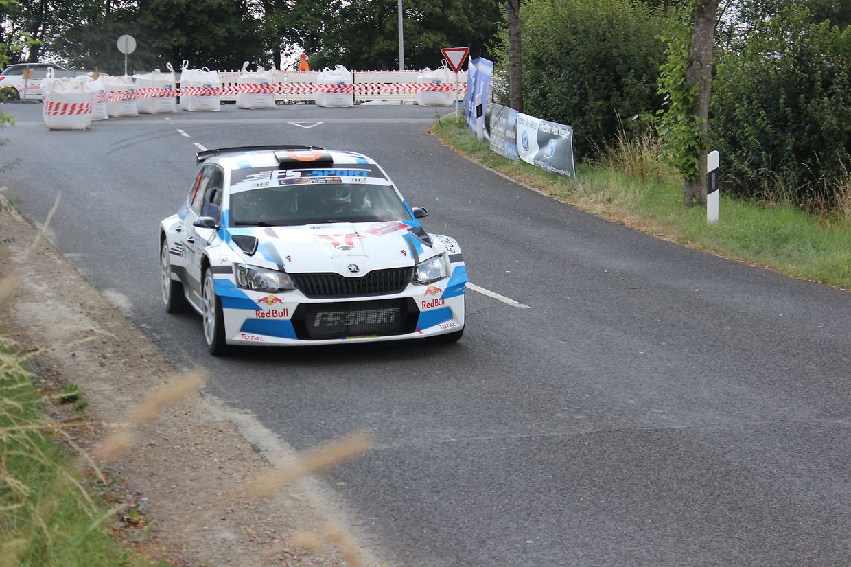 Steve Fernandes obteve um excelente terceiro lugar no edição de 2018 do Rali do Luxemburgo.