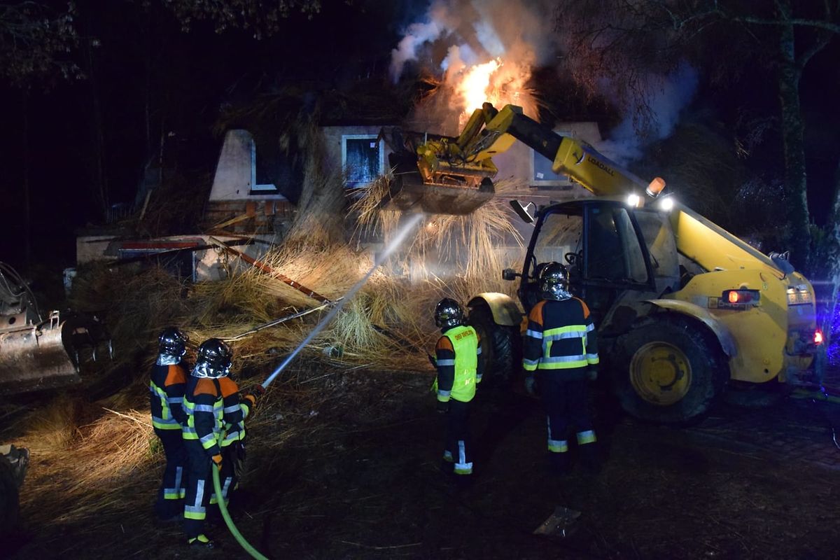 Bei dem Brand wurde niemand verletzt. 