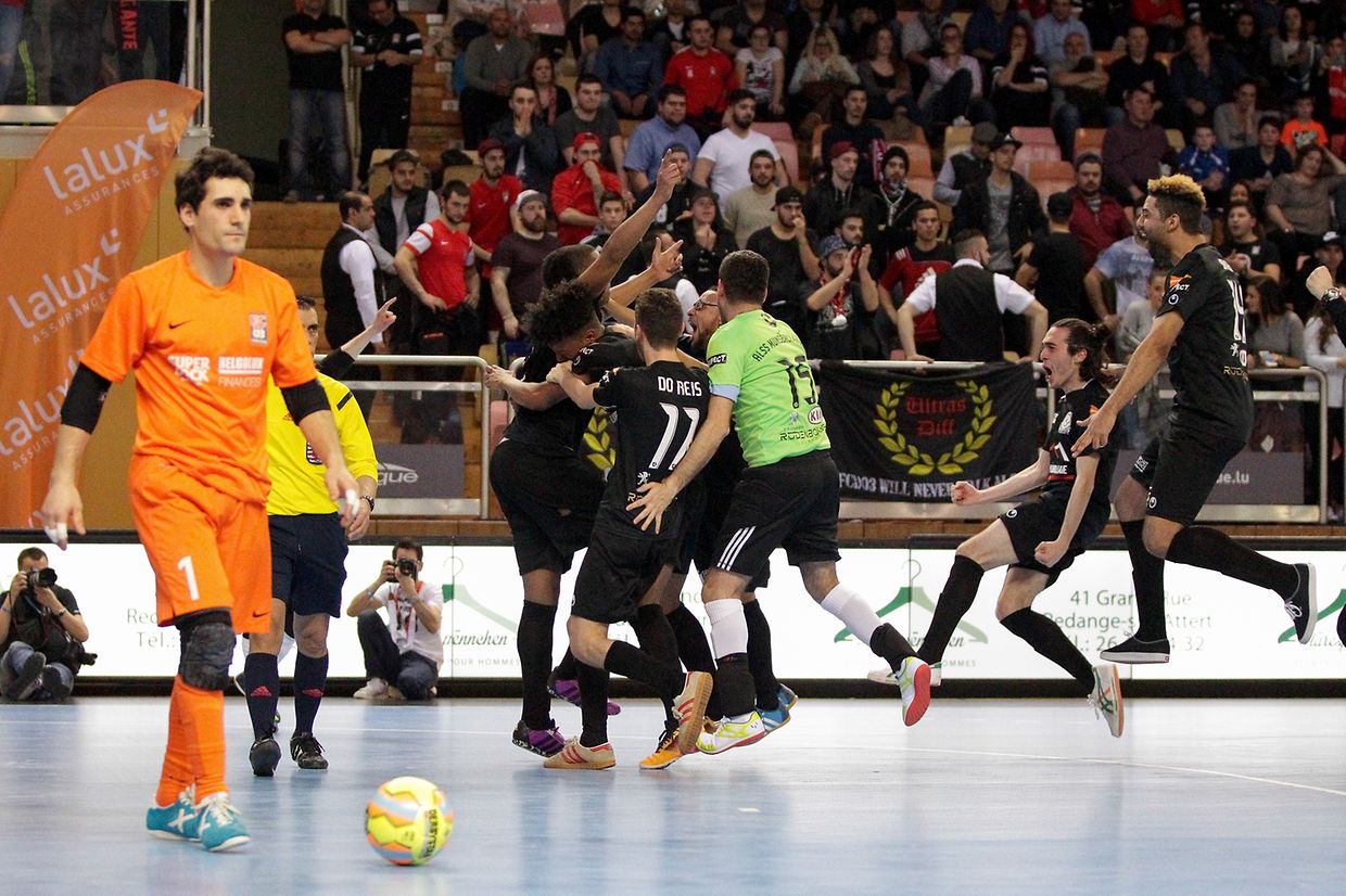 A alegria dos campeões