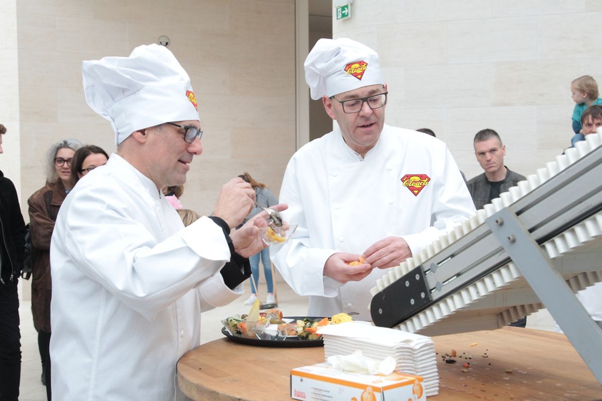 "Cloaca reloaded" des belgischen Künstlers Wim Delvoye.