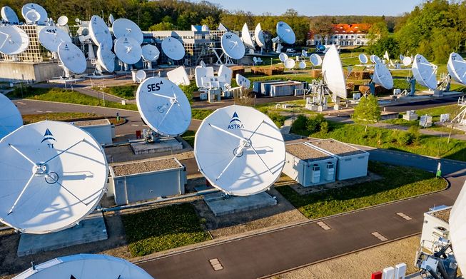 The satellite company is headquartered in Betzdorf in the east of the country