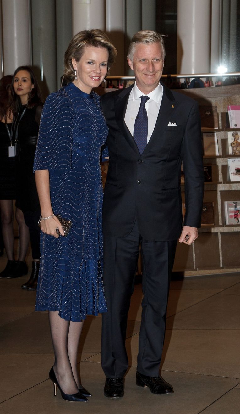 Königin Mathilde und König Philippe der Belgier.
