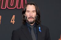 HOLLYWOOD, CALIFORNIA - MARCH 20: Keanu Reeves attends the Los Angeles Premiere of Lionsgate's "John Wick: Chapter 4" at TCL Chinese Theatre on March 20, 2023 in Hollywood, California.   Monica Schipper/Getty Images/AFP (Photo by Monica Schipper / GETTY IMAGES NORTH AMERICA / Getty Images via AFP)