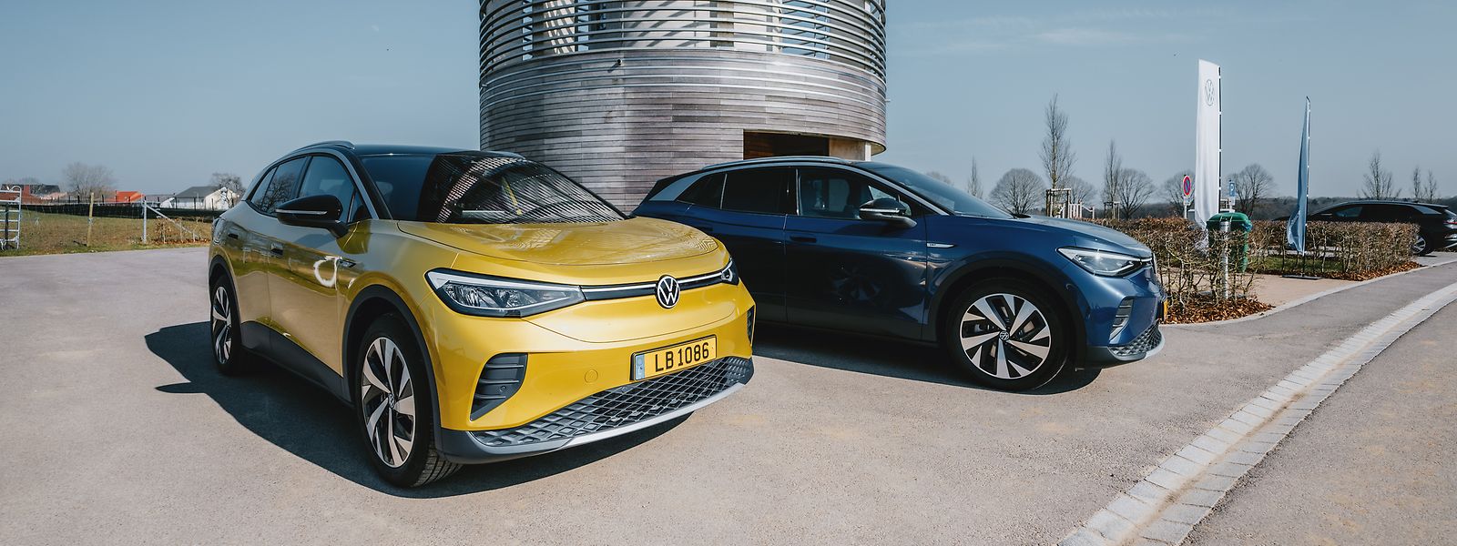 VW hofft, dass der neue ID.4 in Zukunft häufiger auf den Straßen Luxemburg zu sehen sein wird – wie etwa hier in Berdorf.