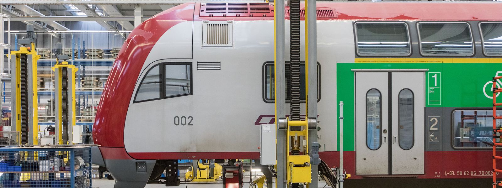 Die Züge der CFL werden seit 2015 im Zentralatelier in der Hauptstadt gewartet.