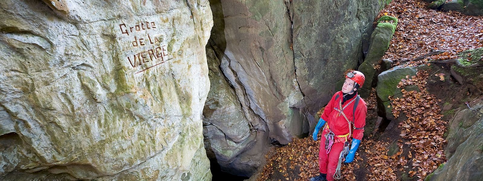 Die Grotte de la Vierge ist mit 430 Metern die drittlängste Höhle im Land.