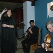 Catia de Oliveira acompanhada por Rui Pedro Claro na guitarra portuguesa e Joaquim Caniço na viola