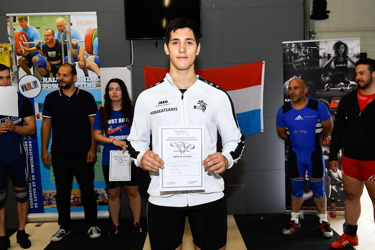 Alexios Karakatsanis, vainqueur chez les -85 kg