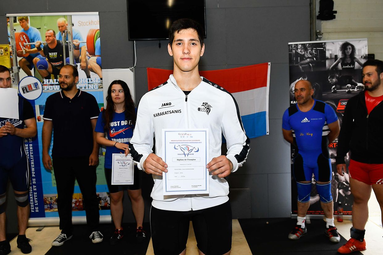 Alexios Karakatsanis, vainqueur chez les -85 kg