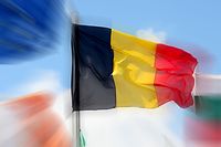 19.07.12 Drapeau Belge,belgische Fahne,fete nationale belgique. Foto.Gerry Huberty
