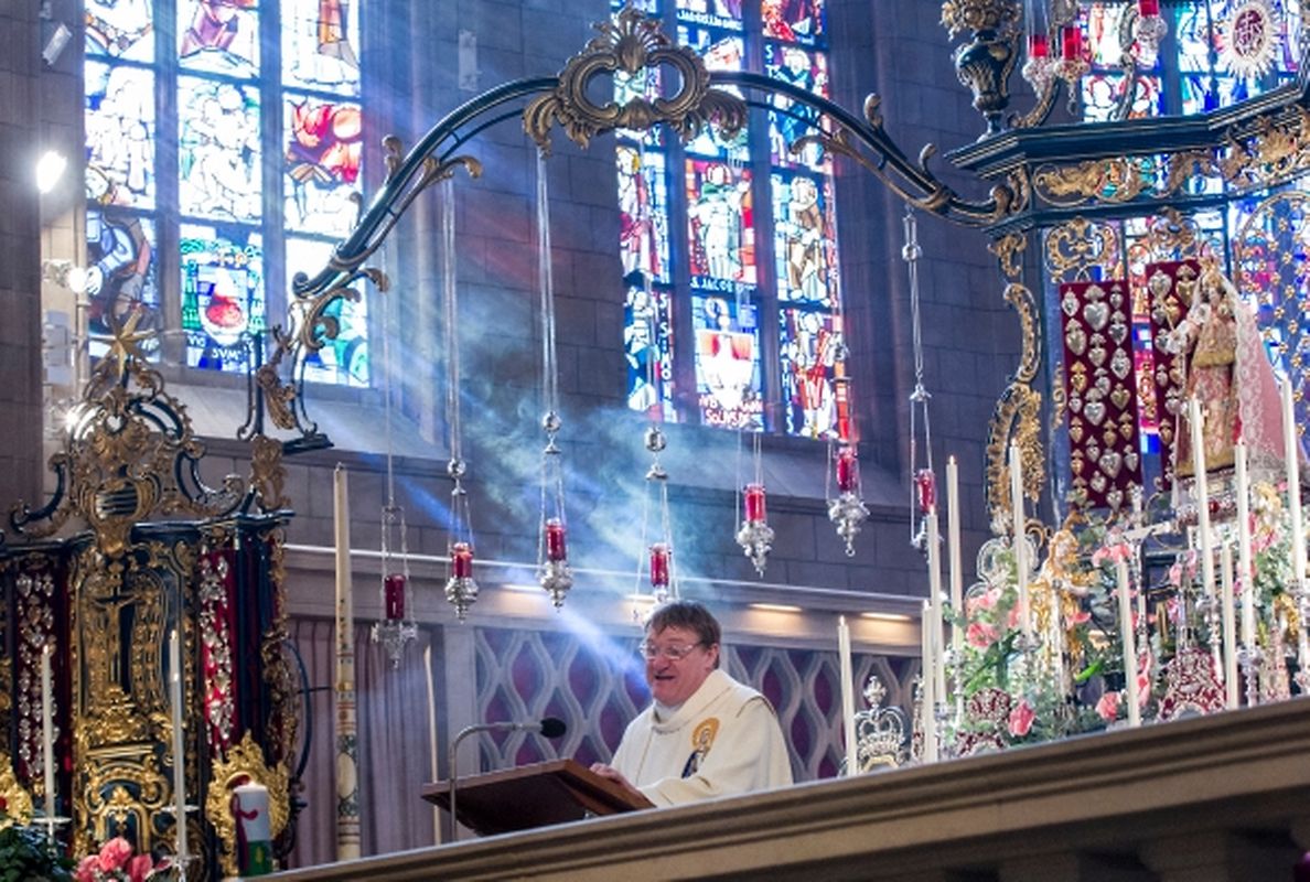 Messe für die Pfarrei Düdelingen.
