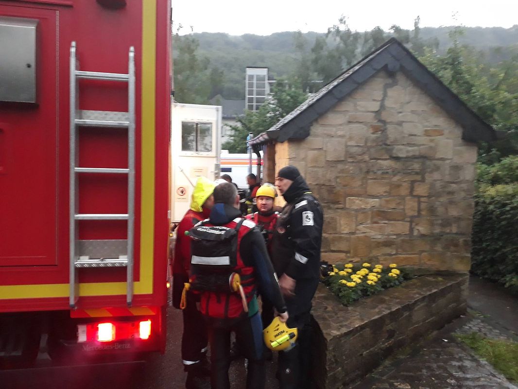 In Müllerthal mussten 18 Personen von einem Campingplatz evakuiert werden.