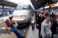 6.6.TGV Est / Arrivee Gare de l `Est / TGV Luxemburg-Paris foto: Guy Jallay 