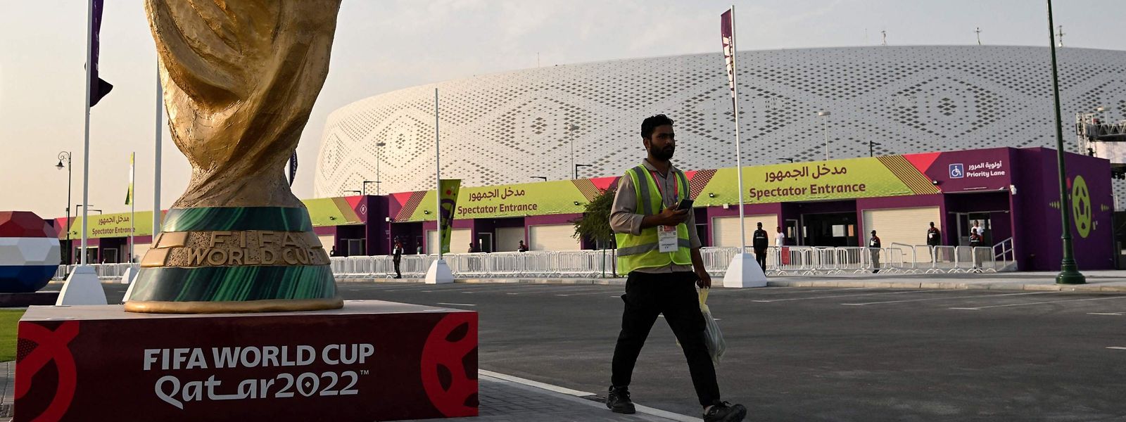 Le stade Al-Thumama de Doha est prêt à accueillir les supporters pour la Coupe du monde 2022 de football. Mais les fans seront-ils au rendez-vous?