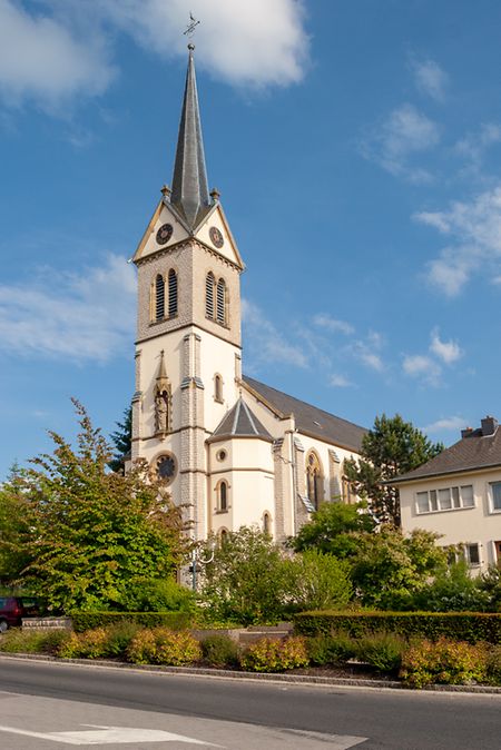 Church of Saint Walburg in neo-Gothic style