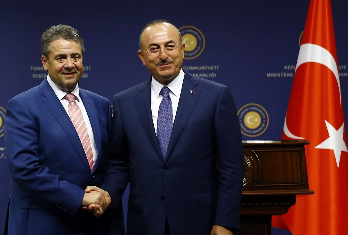 In Ankara trafen am Montag der deutsche Außenminister Sigmar Gabriel und sein türkischer Amtkollege Mevlut Cavusoglu aufeinander.