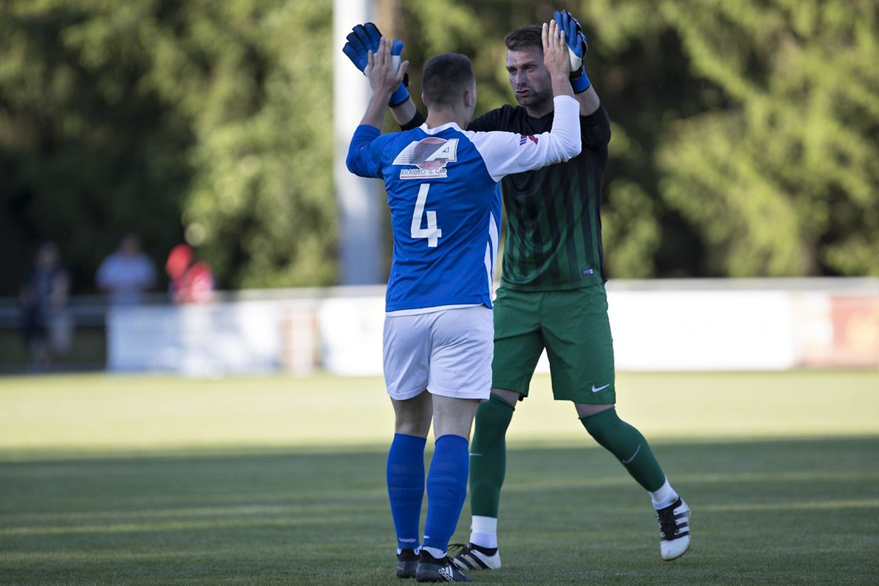FC Mondercange - Union 05 Kayl-Tétange 1-2. - Alen Agovic et Elvin Sabanovic.
