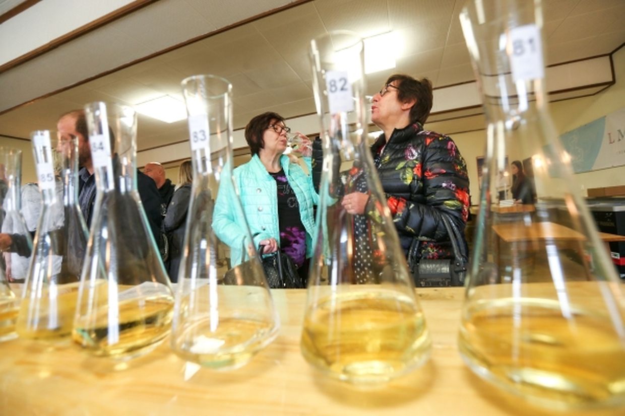 Proufdag in den "Caves du Sud" bei den Domaines Vinsmoselle in Remerschen. 