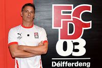 Stéphane Léoni, nouvel entraîneur FC Differdange 03. Football : Stéphane Léoni, nouvel entraîneur du FC Differdange 03. Stade Municipal, Differdange. Foto : Stéphane Guillaume