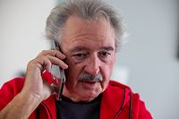 Ein Minister im Homeoffice: Nach seiner Knieoperation Anfang Dezember 2022 muss Jean Asselborn für einige Wochen kürzer treten.