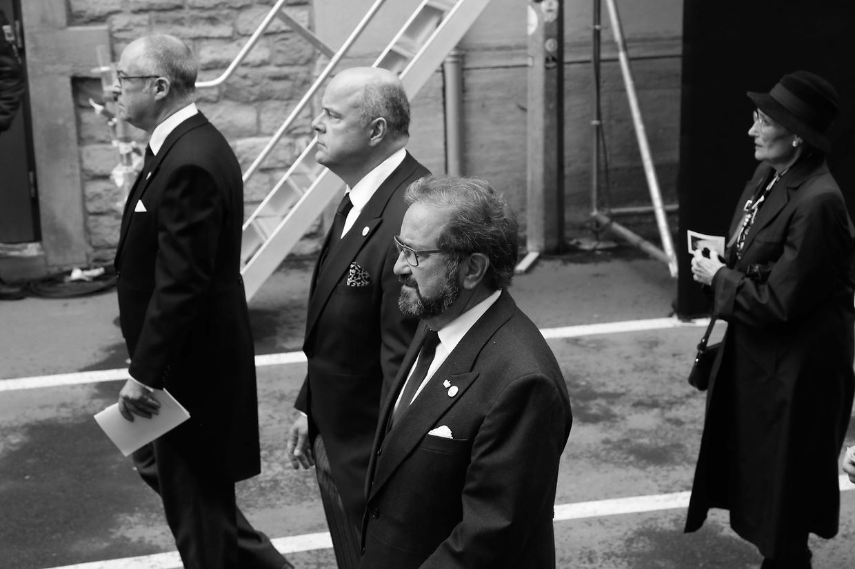 Lokales, Online, Kathedrale, Staatsbegräbnis Großherzog Jean, funérailles Grand-Duc Jean, Eingang Kathedrale,