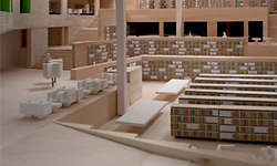 Viel Platz gibt es in der neuen Nationalbibliothek auf dem Kirchberg. 