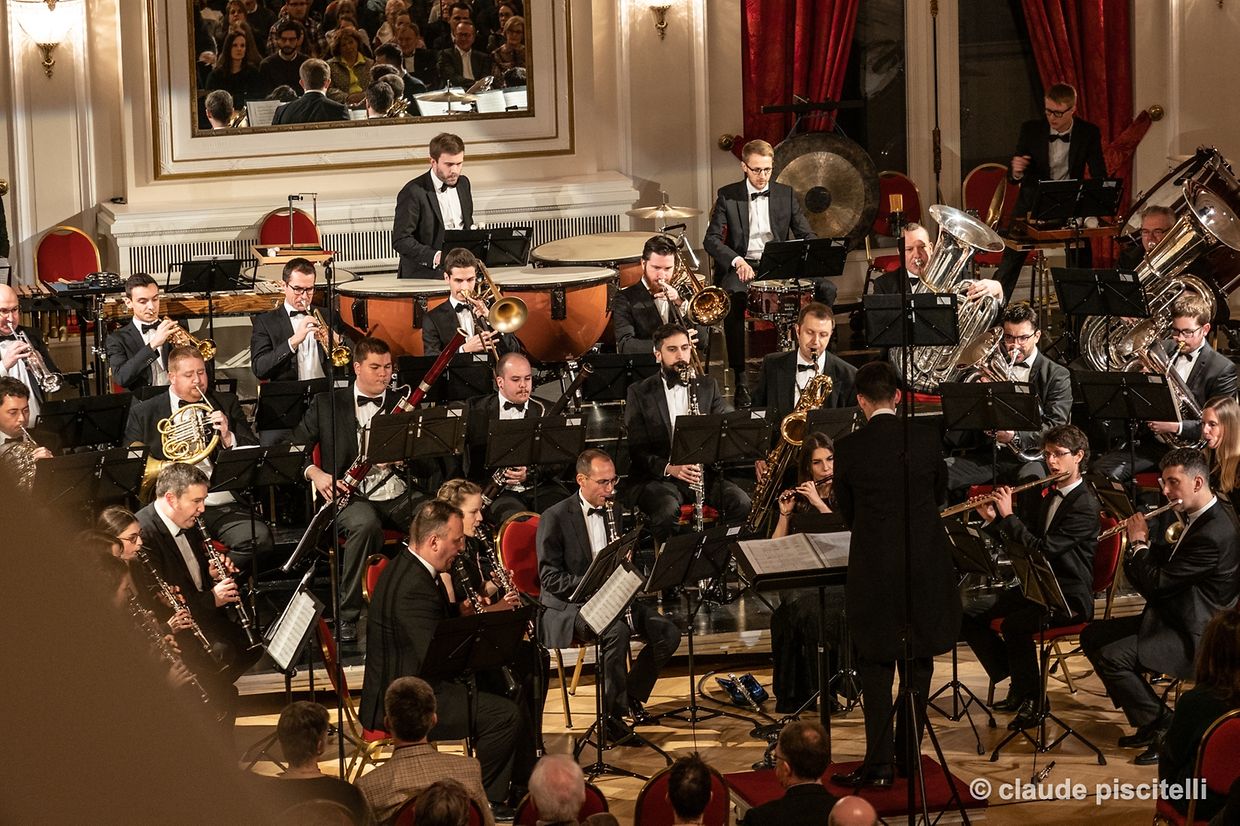 Luxembourg Wind Orchestra  „Concert de Nouvel An 2019“  - Luxembourg - Ville - Cercle Cité - 12/01/2019 - photo: claude piscitelli